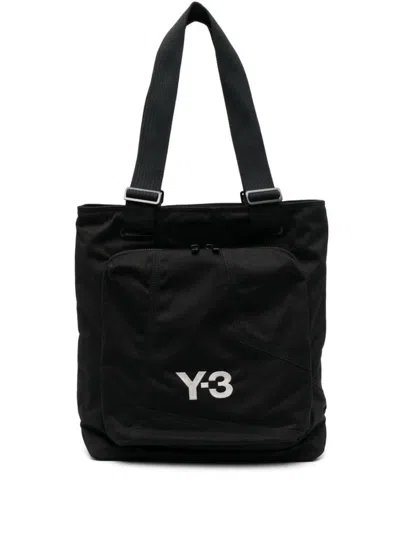 Y-3 And-3 Cl Tote Handbag In Black