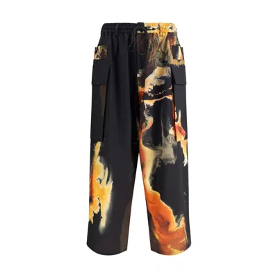 Y-3 Aop Sport Uniform Cargo Pants In Multi
