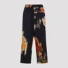 Y-3 Aop Sport Uniform Track Pants In Black