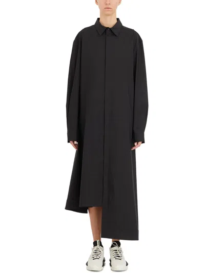 Y-3 Asymmetric Suit Shirt For Women In Black