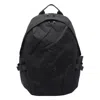 Y-3 Functional Cordura Backpack With Embossed Logo And Adjustable Features In Black