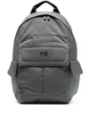 Y-3 Carrying Backpack Adaptable Straps In Gray