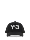 Y-3 BASEBALL HAT WITH LOGO