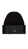 Y-3 Y 3 Beanie Hat In Black