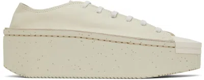 Y-3 BEIGE KYASU LO SNEAKERS