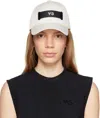 Y-3 Logo-print Baseball Hat In Talc