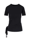Y-3 3-striped Drawstring T-shirt