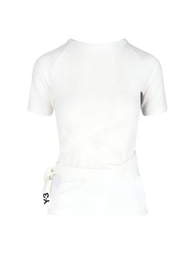 Y-3 BELTED T-SHIRT