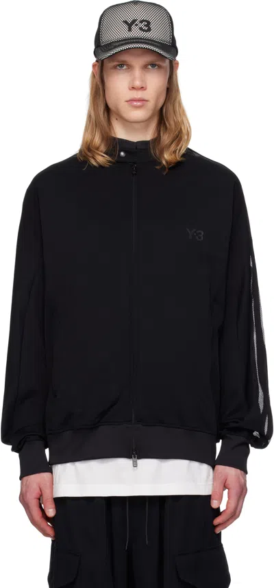 Y-3 Black 3 Stripes Jacket