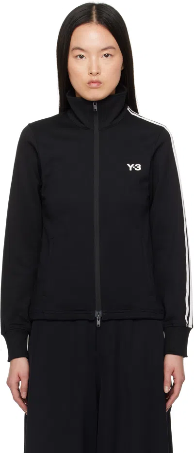 Y-3 Black 3-stripes Track Jacket