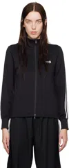 Y-3 Adidas 3-striped Track Top In Black