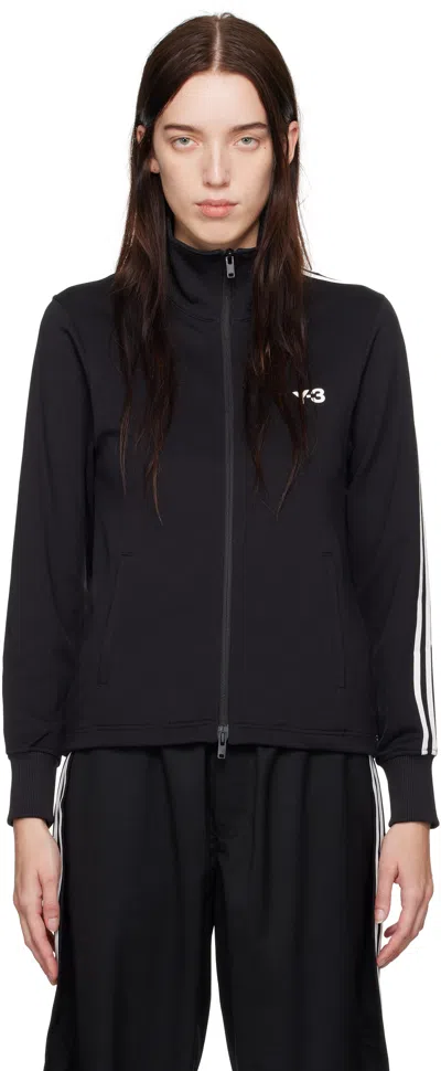 Y-3 Black 3-stripes Track Jacket