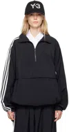 Y-3 Black 3s Nyl Hz Track Jacket In Black