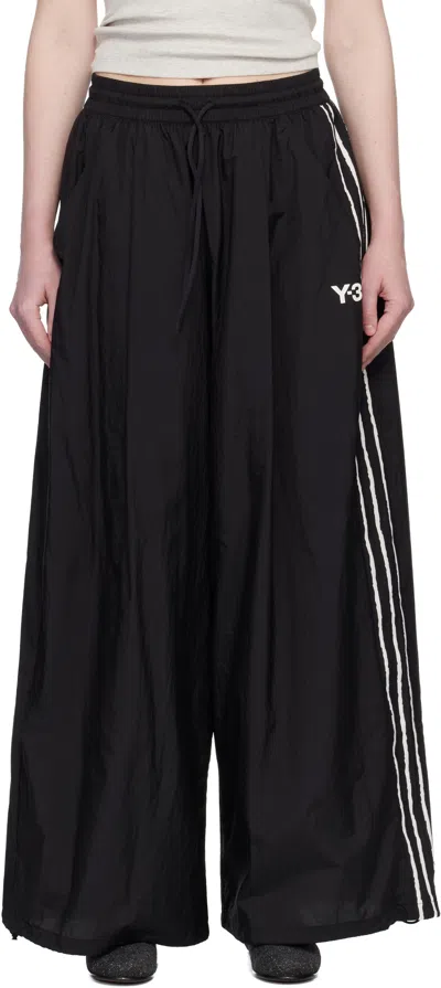 Y-3 Black 3s Wide Track Pants