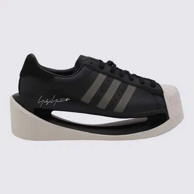 Y-3 Black And Grey Gendo Superstar Sneakers