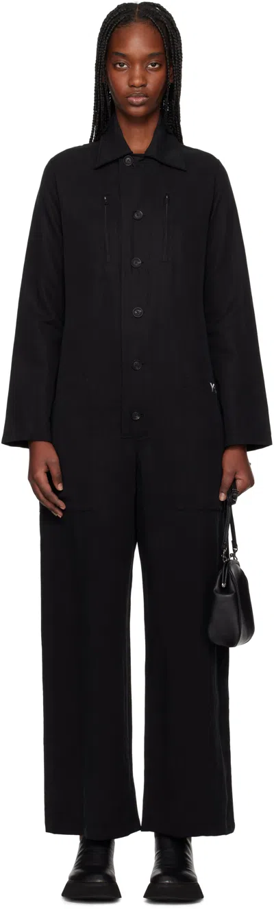 Y-3 Black Belted Jumpsuit