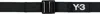 Y-3 Black Classic Logo Belt In Black