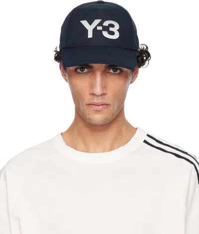 Y-3 Black Classic Logo Cap