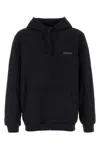 Y-3 Black Cotton Sweatshirt In Black