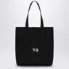 Y-3 Adidas Y 3 Black Cotton Tote Bag With Logo