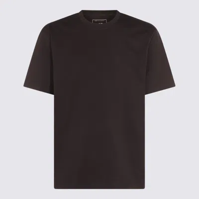 Y-3 Black Cotton  T-shirt