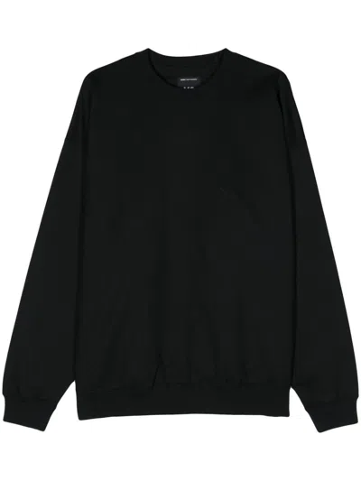 Y-3 BLACK CREWNECK SWEATSHIRT Y3