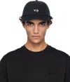 Y-3 Black Dad Cap In Black
