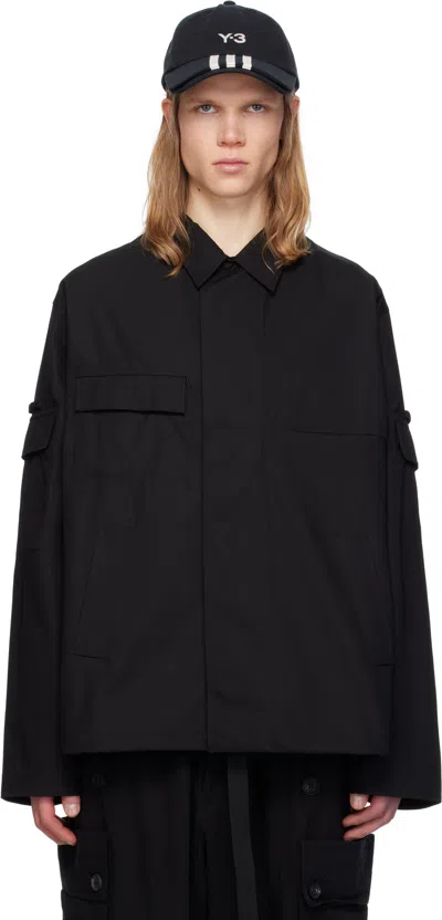 Y-3 Black Field Mid Jacket