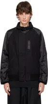 Y-3 Black Flight Bomber Jacket In Black