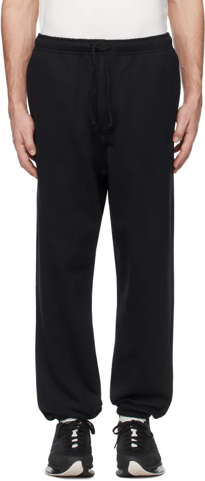 Y-3 Black French Terry Sweatpants