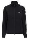 Y-3 Adidas 3-striped Track Top In Black