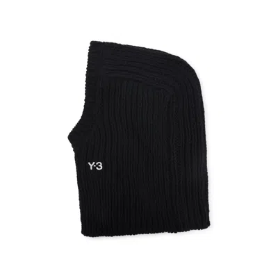Y-3 Black Knitted Hood