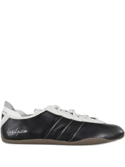 Y-3 Tokyo Leather Sneakers In Black
