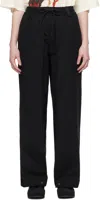 Y-3 Black Layered Trousers In Black