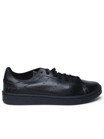 Y-3 Y 3 Black Lear Sneakers In Blackblackblack