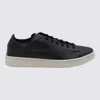 Y-3 Black Leather Sneakers
