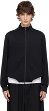 Y-3 Black Lightweight Track Jacket In Black