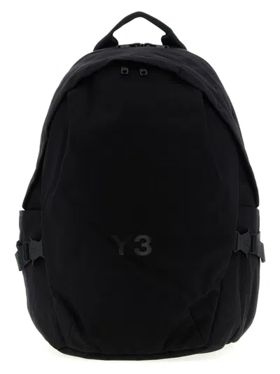 Y-3 Black Logo Backpack