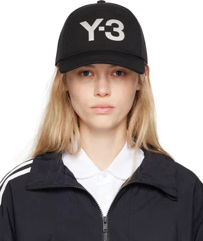 Y-3 Black Logo Cap