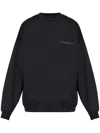Y-3 Y 3 Oversized Branded Sweat In Black