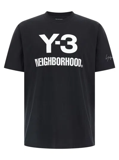 Y-3 BLACK LOGO T-SHIRT