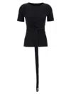 Y-3 Adidas Lyoncell T-shirt In Black