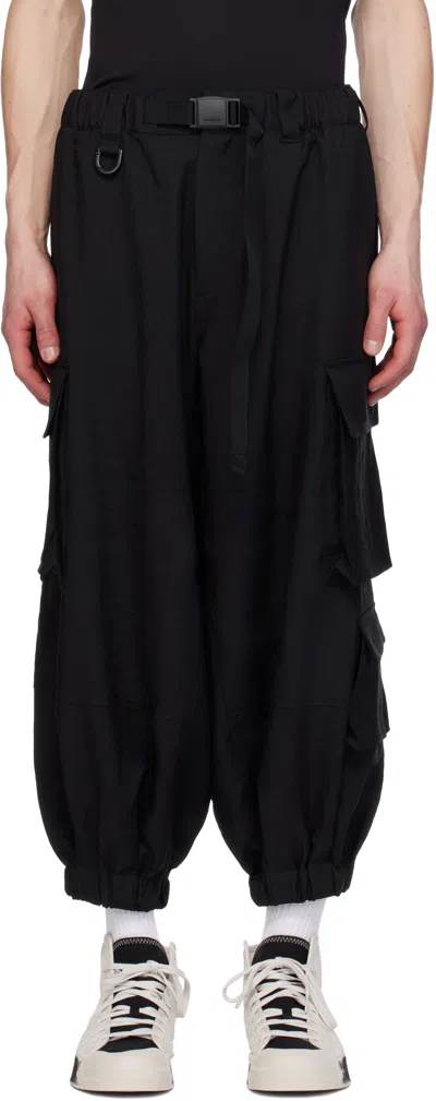 Y-3 Black M Sports Uniform Cuff Cargo Pants