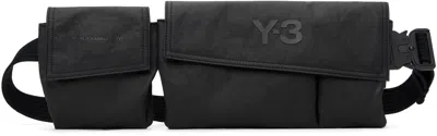 Y-3 Black Multi Pocket Sling Pouch
