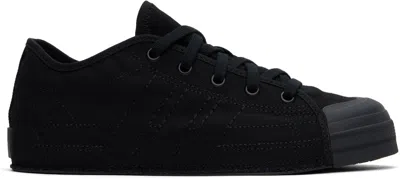 Y-3 Black Nizza Lo Sneakers