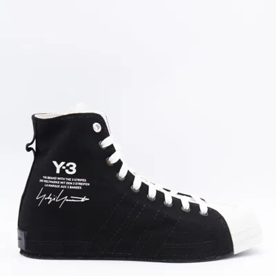 Y-3 BLACK NIZZA SNEAKERS