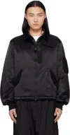 Y-3 Panel-detail Bomber Jacket In Black