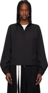 Y-3 Black Nylon Jacket In Black