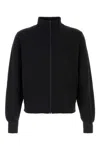 Y-3 BLACK NYLON SWEATSHIRT