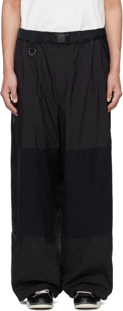 Y-3 Black Nylon Trousers